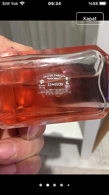 Prada 90 ml orjinal iade garantilidir