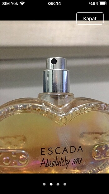 Escada 75 ml orjinal iade garantilidir