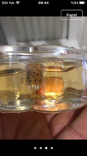 Beden 75 ml orjinal iade garantilidir