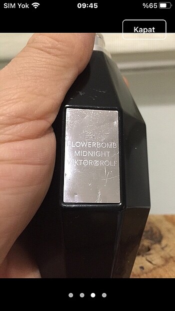  Beden 100 ml orjinal iade garantilidir kapaksız