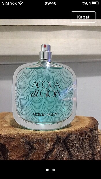 100 ml orjinal iade garantilidir kapaksız