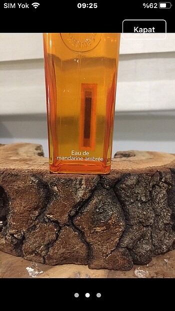 Hermes 100 ml orjinal iade garantilidir kapaksız