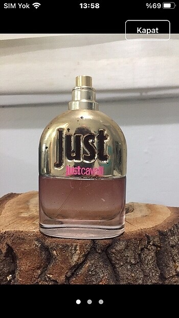 75 ml orjinal iade garantilidir kapaksız