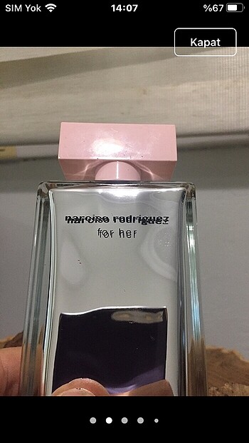 Narciso Rodriguez 100 ml orjinal iade garantilidir