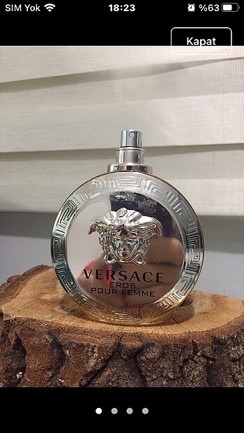 100 ml orjinal iade garantilidir kapaksız