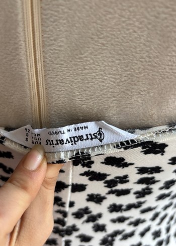 Stradivarius Stradivarius Beyaz Mini Elbise