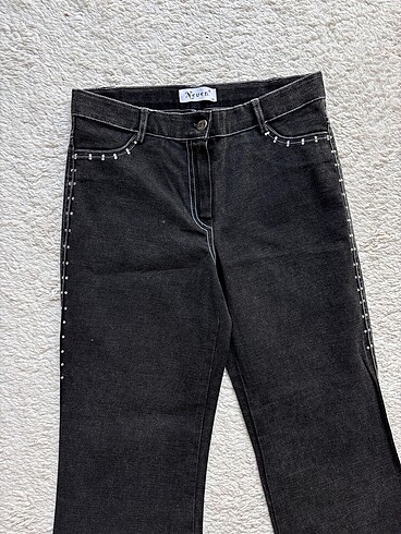 m Beden Antrasit y2k Jean