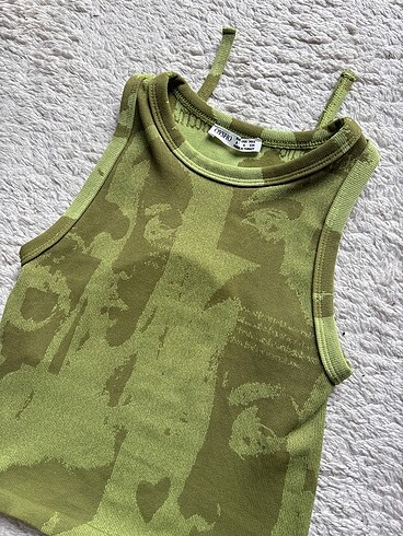 Urban Outfitters Baskılı Fitilli Üst