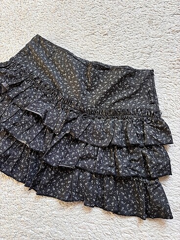 American Vintage Fırfırlı Katlı Etek