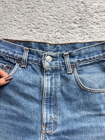 xs Beden mavi Renk Levis Kot Şort