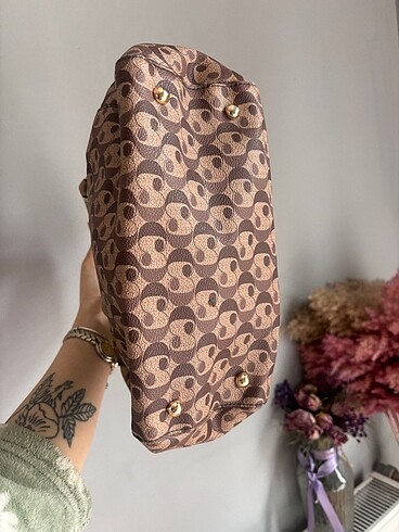 Beden kahverengi Renk cacharel paris monogram çanta