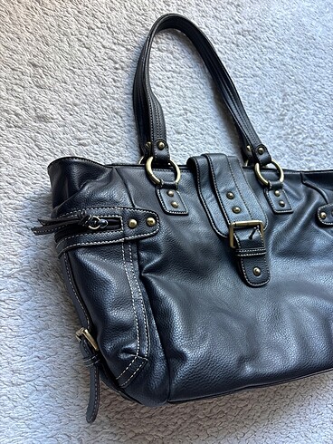 Beden siyah Renk Deri Nine West Kol Çantası