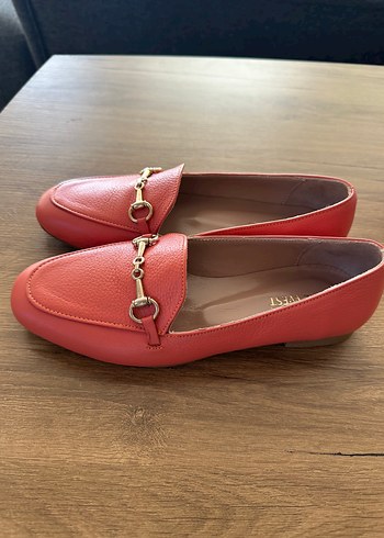 36 Beden Nar çiçeği loafer