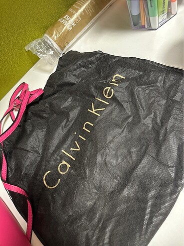 Beden pembe Renk A kalite Calvin Klein Jeans Omuz çantası