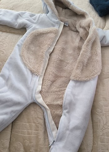 Peluş Detaylı  Bebek Tulumu - Görsel 4