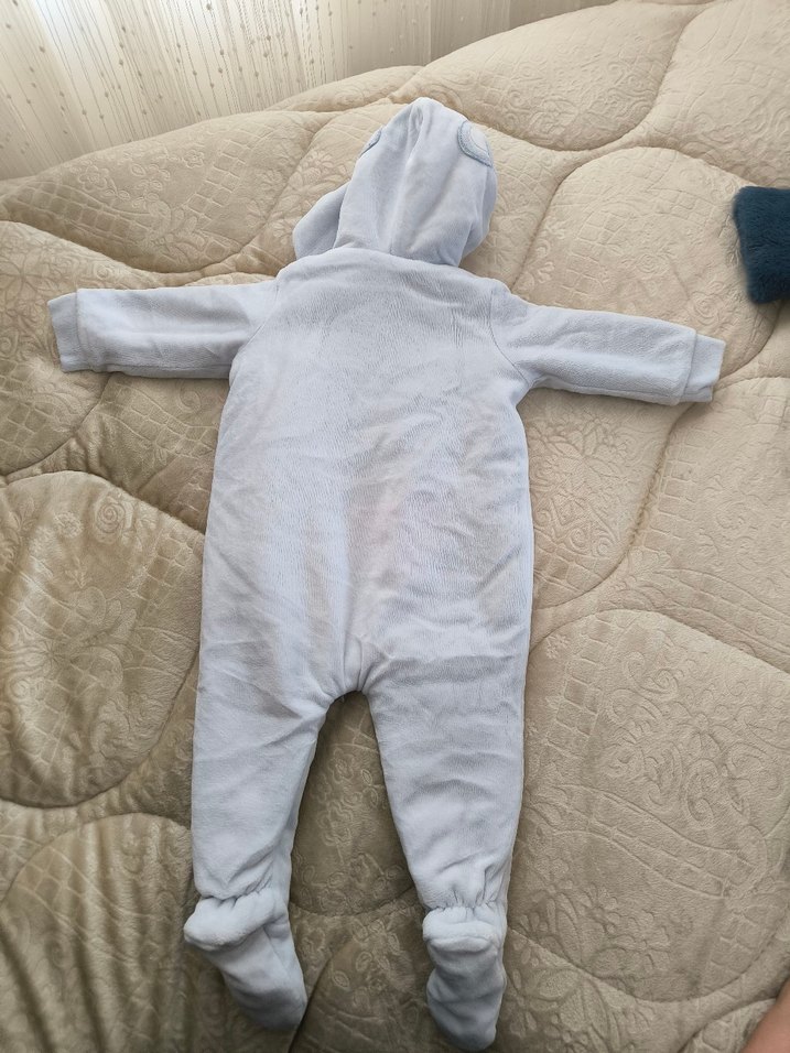 Peluş Detaylı  Bebek Tulumu - Görsel 3