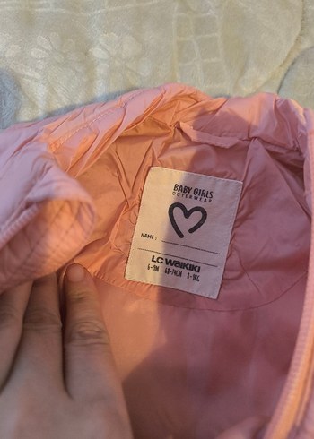 Kız Çocuk Bej Fermuarlı Yelek - Görsel 3