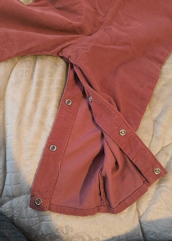 Çocuk Kahverengi Rahat Tulum - Görsel 4