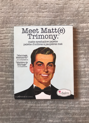 The balm meet matte trimony far paleti