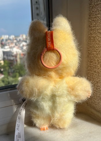 Beden sarı Peluş Oyuncak labubu