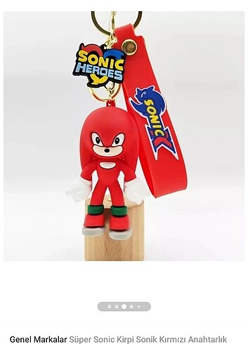 Walt Disney World Sonic anahtarlık
