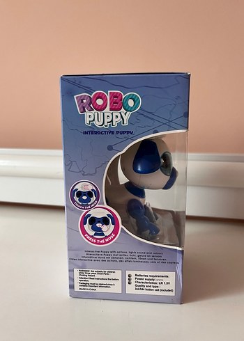 Robo Puppy İnteraktif Mavi Oyuncak Köpek - Görsel 4