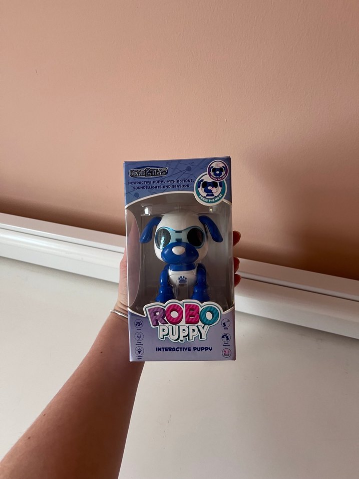 Robo Puppy İnteraktif Mavi Oyuncak Köpek - Görsel 5