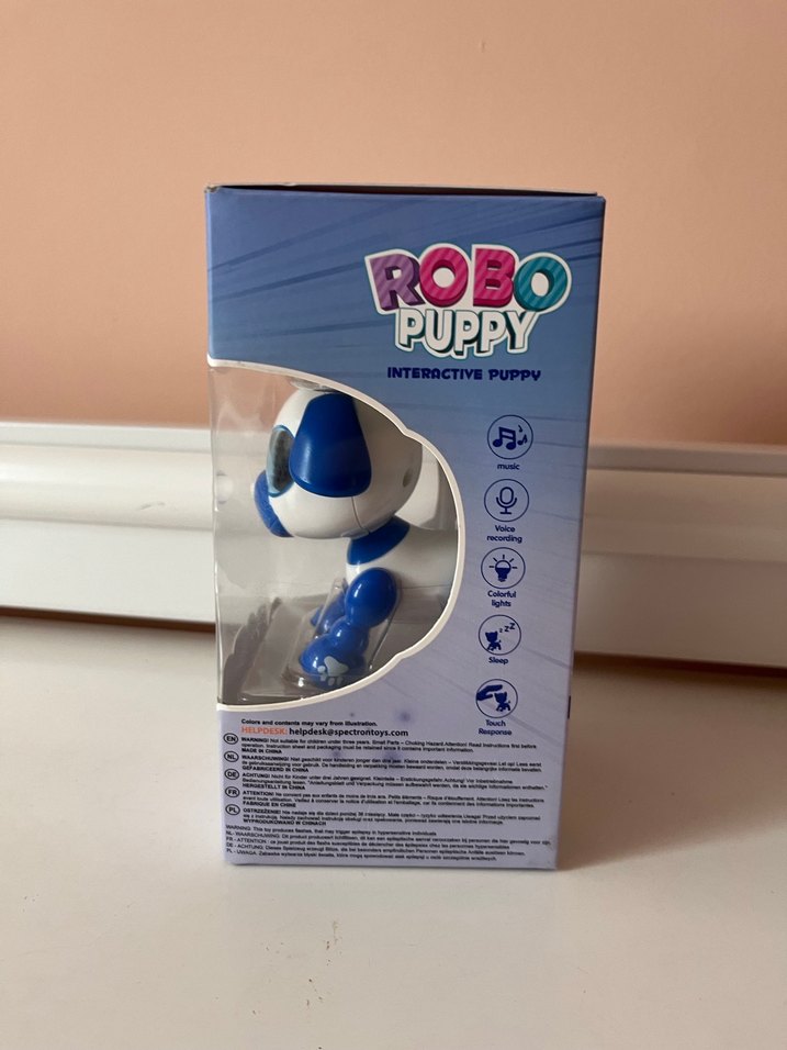 Robo Puppy İnteraktif Mavi Oyuncak Köpek - Görsel 2