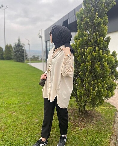 l Beden Oversize Gömlek