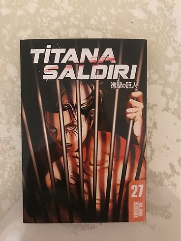 Titana saldırı 27 manga