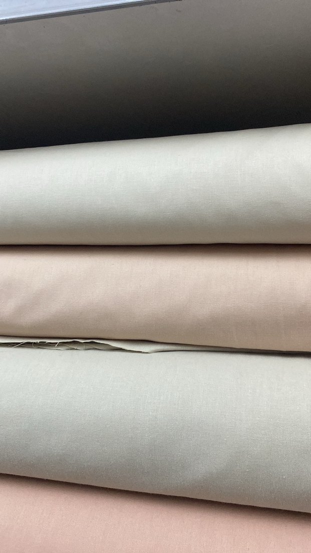 Pamuklu Pastel Renkli Kumaşlar 1 metre - Görsel 2