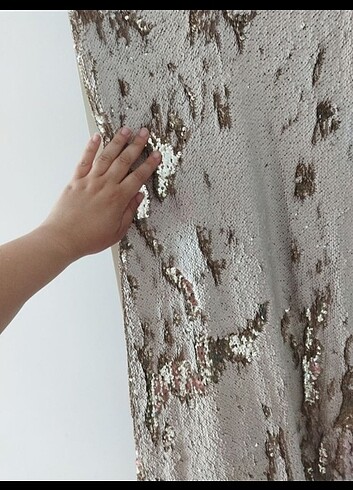 KADİN PAYETLİ ELBİSE - Görsel 6