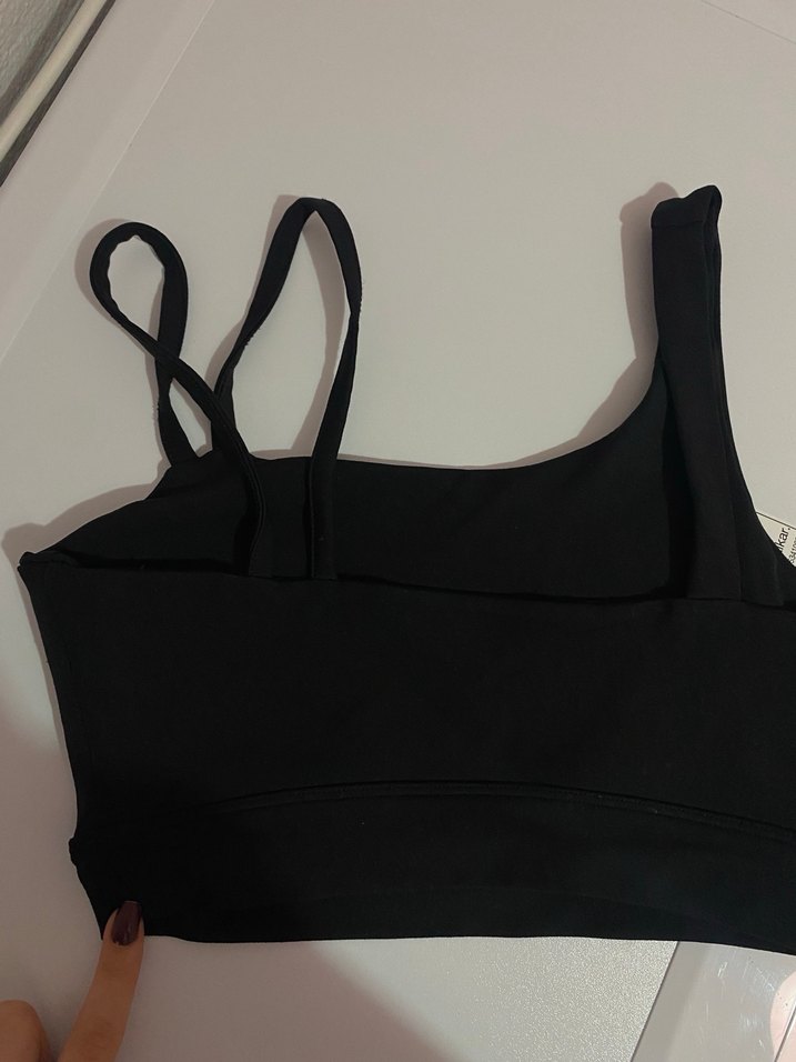 Siyah Mini Crop - Görsel 2