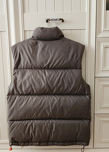 Orjinal Adidas Gri Yelek, fermuarlı, yüksek yaka - Görsel 2