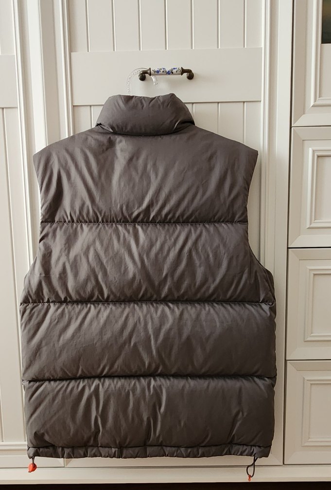 Orjinal Adidas Gri Yelek, fermuarlı, yüksek yaka - Görsel 2