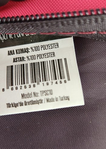 Pembe Baskılı çocuk okul Çantası - Görsel 8