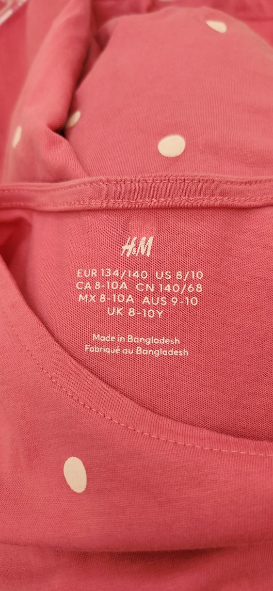 Kız Çocuk Pembe Puantiyeli Fırfırlı Elbise - Görsel 3