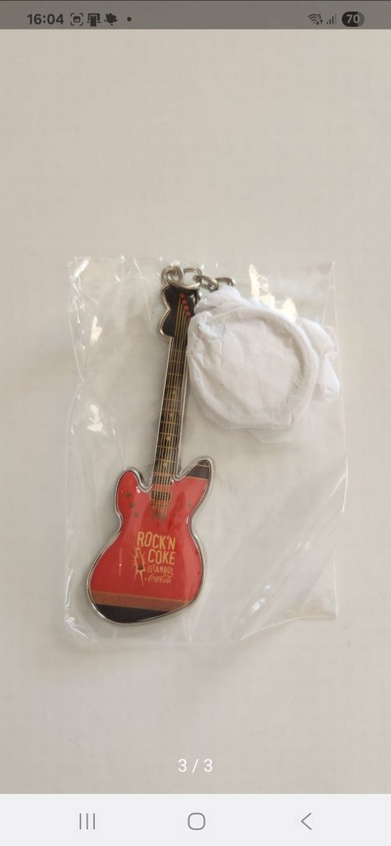 Rock Coke Coca Cola Anahtarlık - Görsel 3
