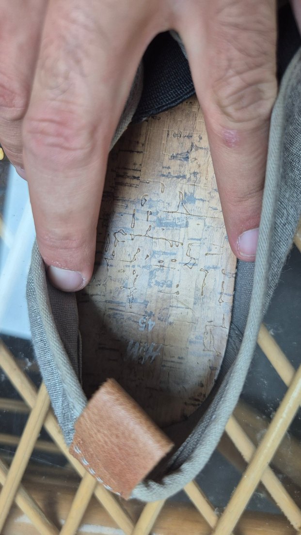 H&M Erkek Gri Denim Ayakkabı - Görsel 2