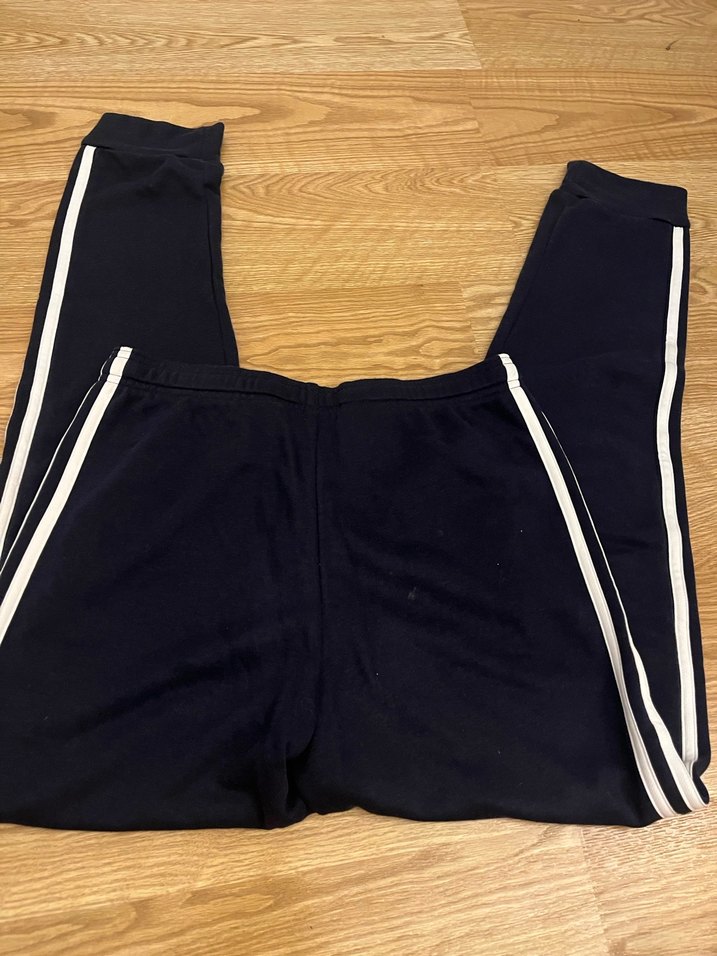 Siyah Adidas Kadın Pamuklu Eşofman Altı - Görsel 2