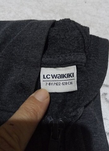 8 Yaş Beden gri Renk LC Waikiki sweatshirt