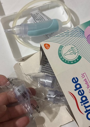 Otribebe Nazal Aspiratör Yedek Uç ve başlık 2 Li - Görsel 2