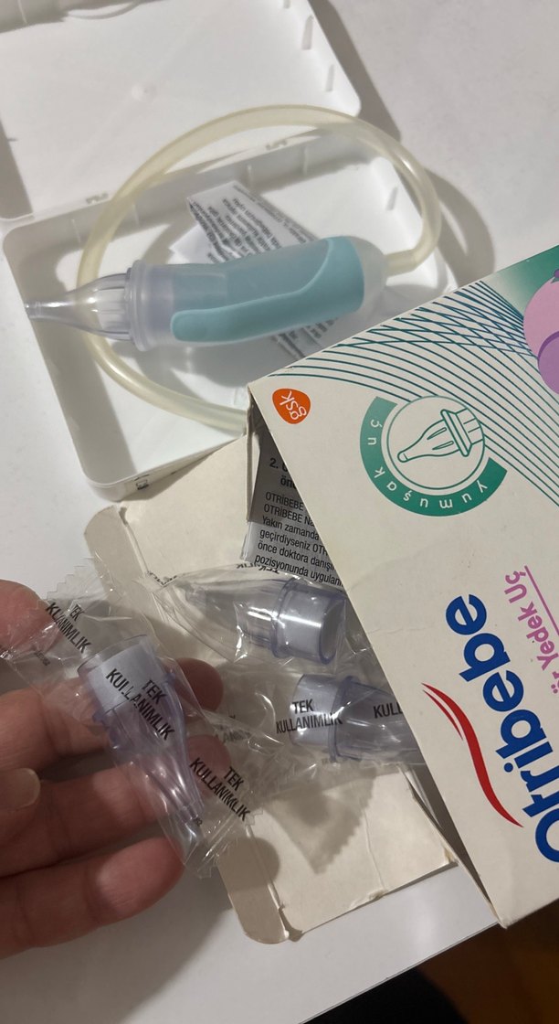 Otribebe Nazal Aspiratör Yedek Uç ve başlık 2 Li - Görsel 2