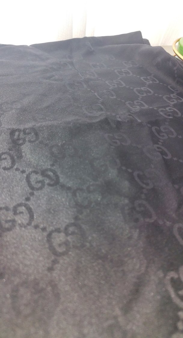 Kadın Siyah jakarlı şal - Görsel 2