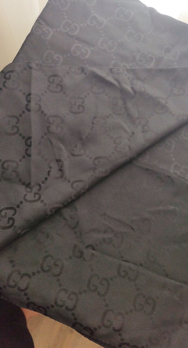 Kadın Siyah jakarlı şal - Görsel 3