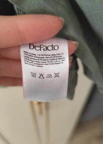 Erkek Keten Kısa Kollu Gömlek - Görsel 4