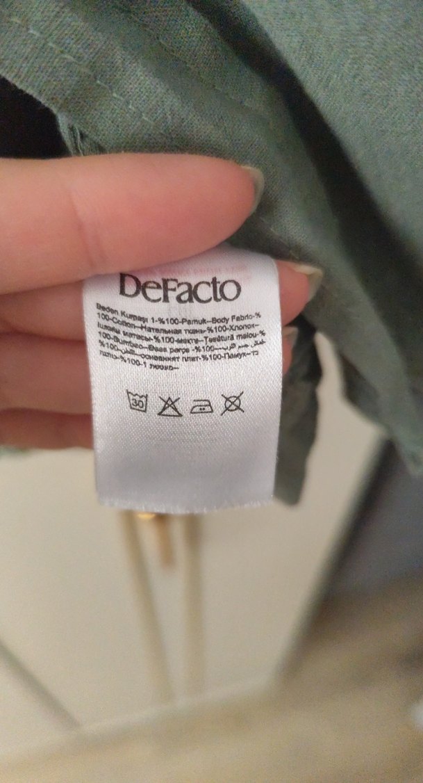 Erkek Keten Kısa Kollu Gömlek - Görsel 4