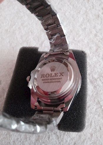 Rolex Modern Klasik Erkek Saati Beyaz Kadran - Görsel 4