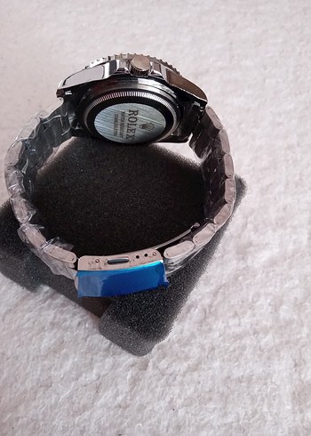 Rolex Modern Klasik Erkek Saati Beyaz Kadran - Görsel 6