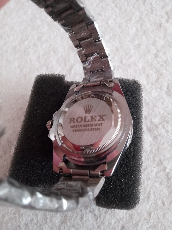 Rolex Modern Klasik Erkek Saati Beyaz Kadran - Görsel 4